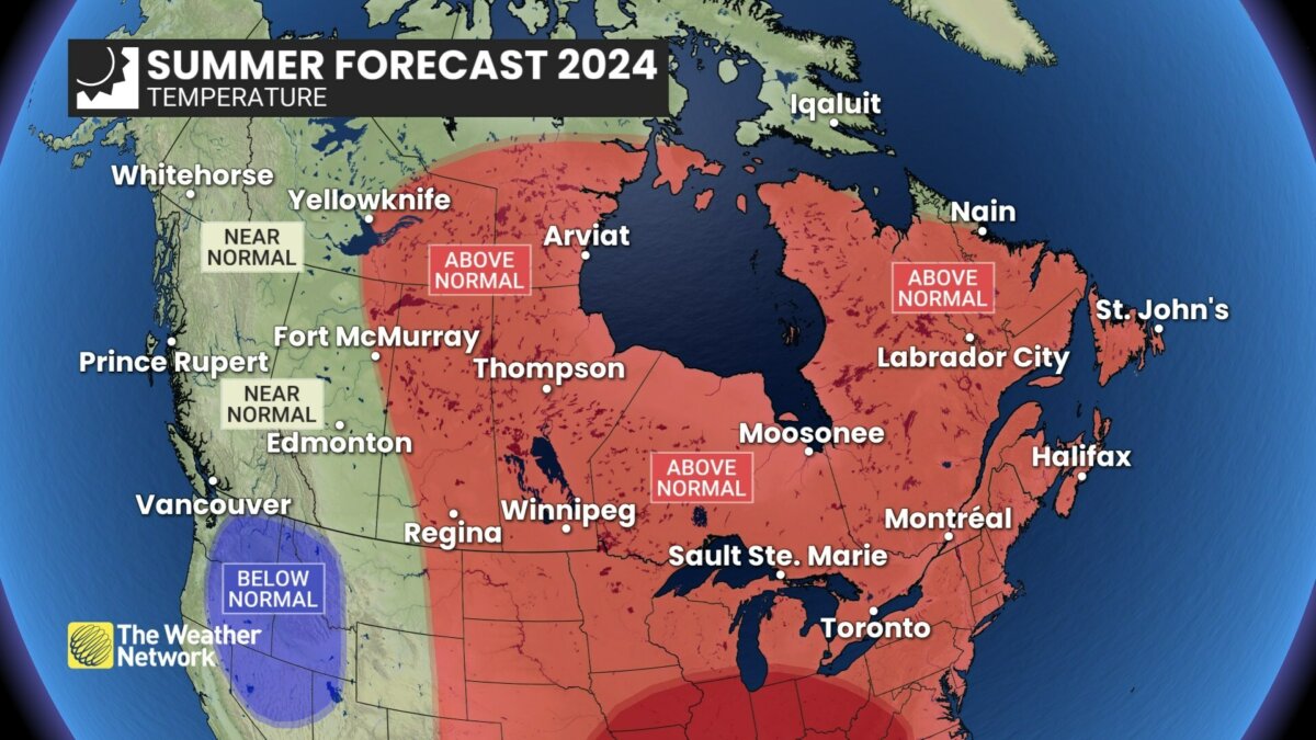 Ideal Summer? Weather Network Releases 2024 Summer Forecast