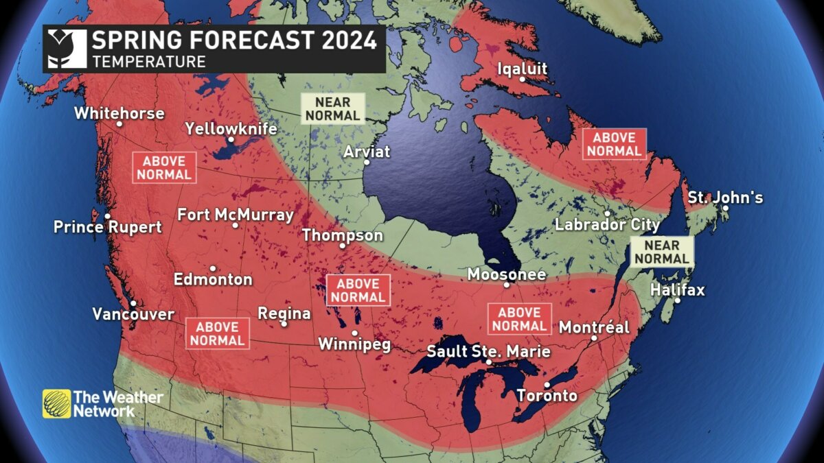 El Niño Effect? The Weather Network Releases 2024 Spring Forecast | To