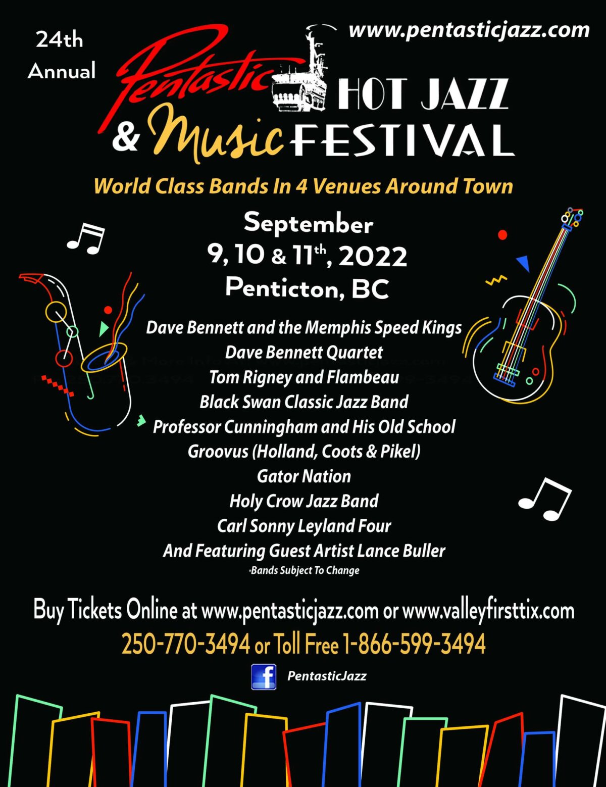 Pentastic Jazz & Music Festival 273 Power Street, Penticton To Do