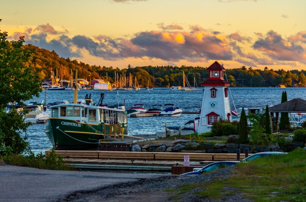 parry sound cruise line photos