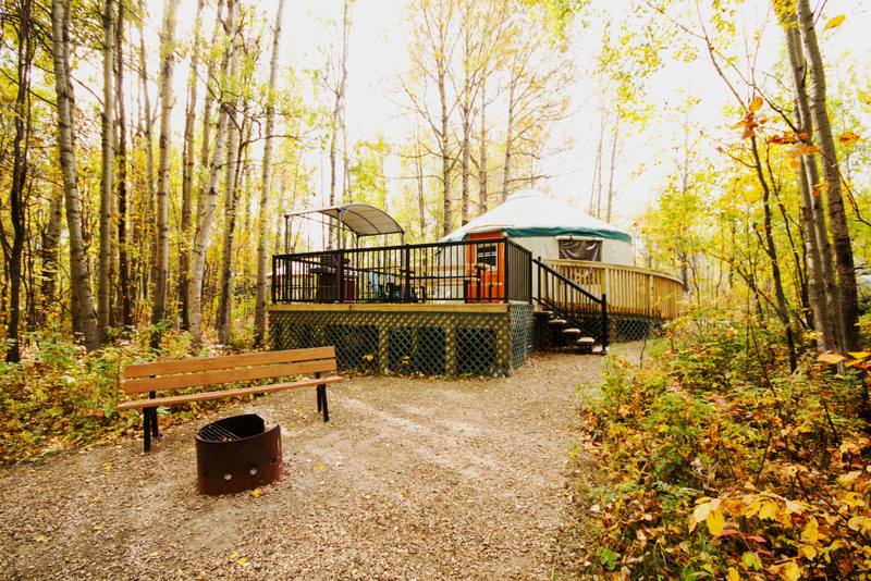 Glamping in Alberta