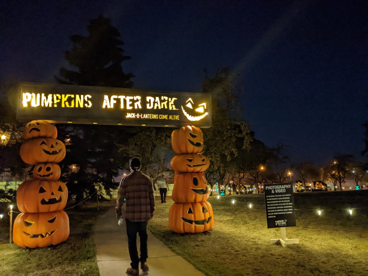 Intricate Pumpkin Sculptures Take Over Edmonton’s Borden Park This