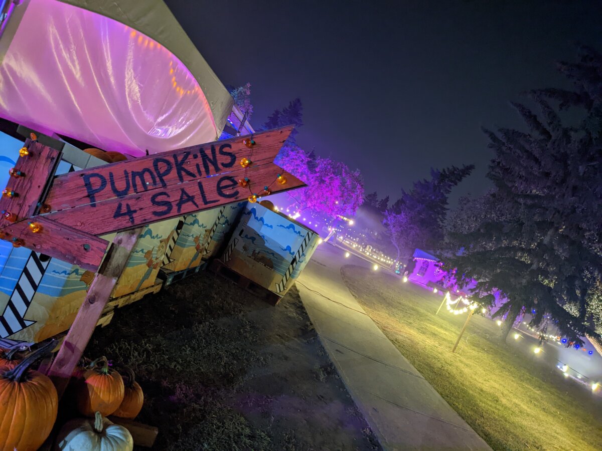 Intricate Pumpkin Sculptures Take Over Edmonton’s Borden Park This