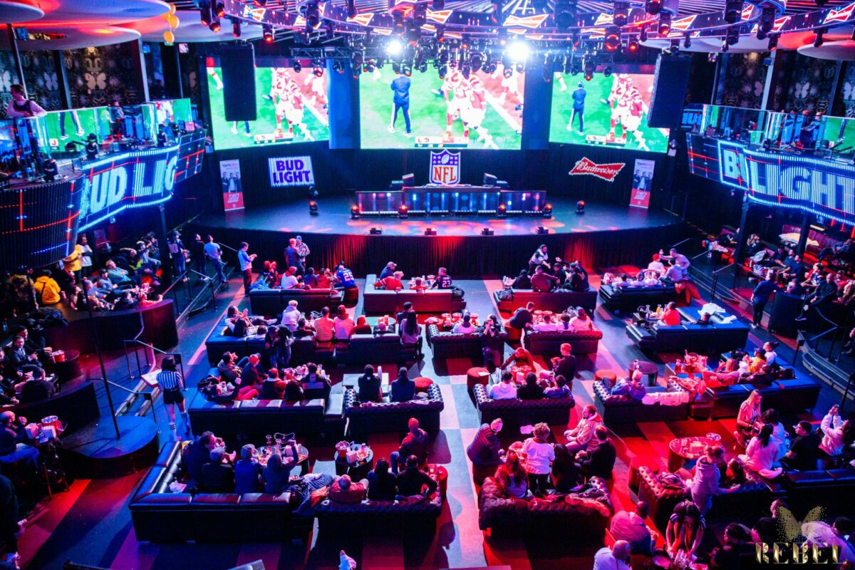 Canada's largest Super Bowl viewing party at Rebel