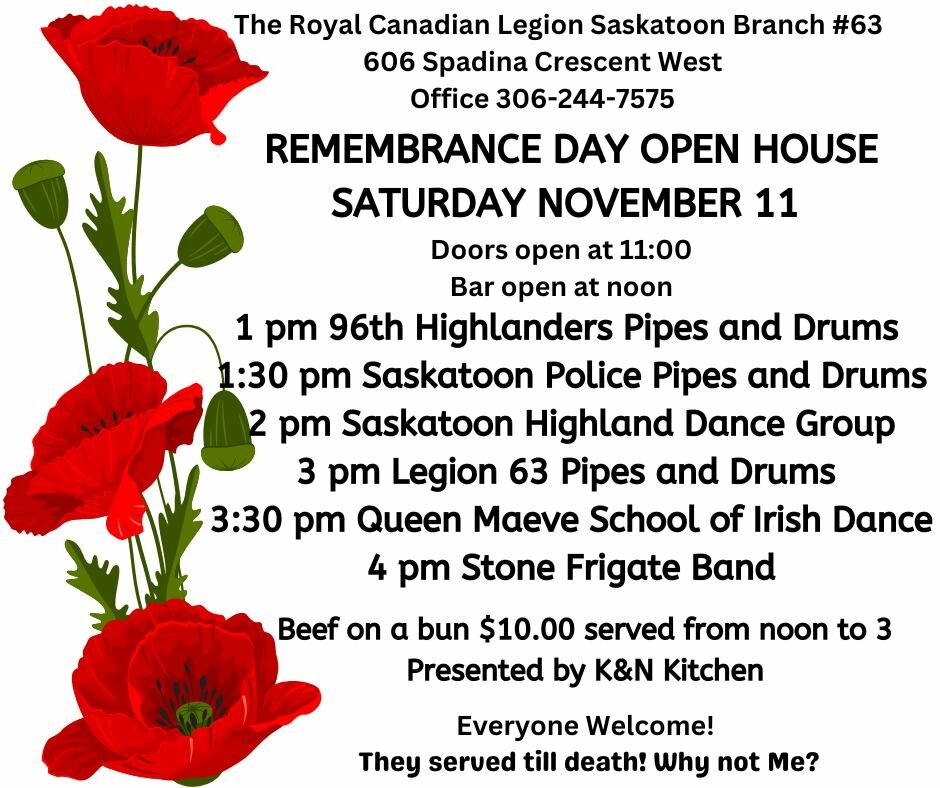 2023 Remembrance Day in Saskatoon