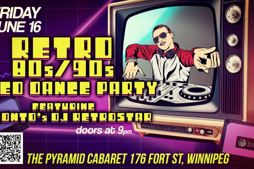 Retro 80s 90s Video Dance Party