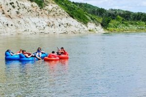 North Saskatchewan River Tubing From Devon Opens for 2021 Season on June 18th
