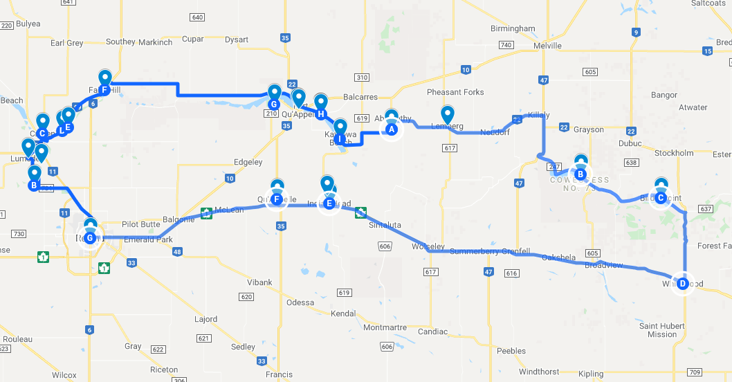 Scenic Road Trip in Saskatchewan: Regina to Qu’Appelle Valley