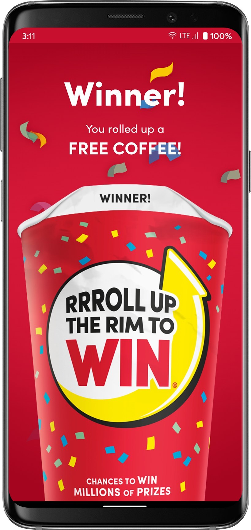 Play Tim Hortons’ Roll Up The Rim Contest Digitally and at the Restaurants