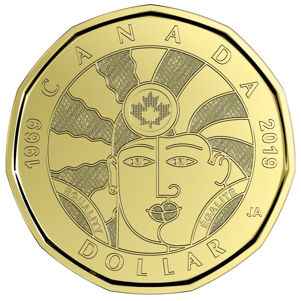New "Equality" Loonie Commemorates 50 Years of Progress in Recognizing