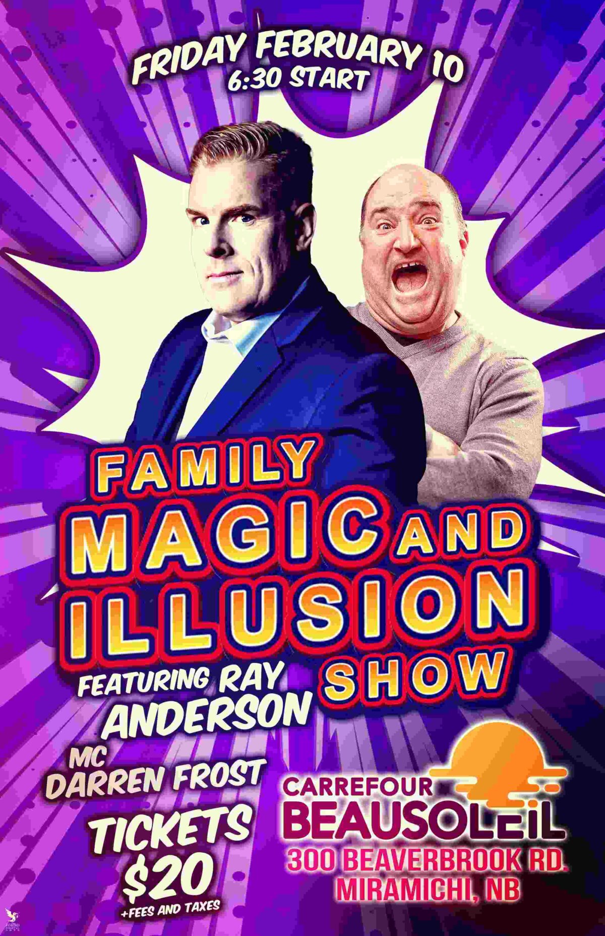 Family Magic And Illusions Show Carrefour Beausoleil, , 300