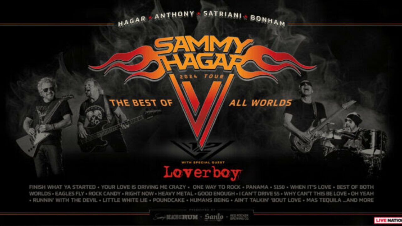 Sammy Hagar Announces The Best Of All World's 2024 Tour