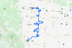 Scenic Road Trip Alberta: Calgary to Edmonton Via The Badlands