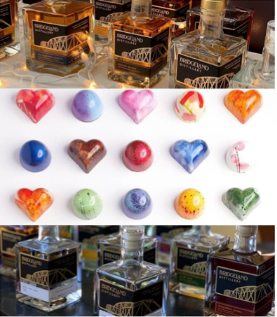 Sweetest school lunch for valentine’s day Valentine Chocolate Spirits pairing at the Distillery | Bridgeland