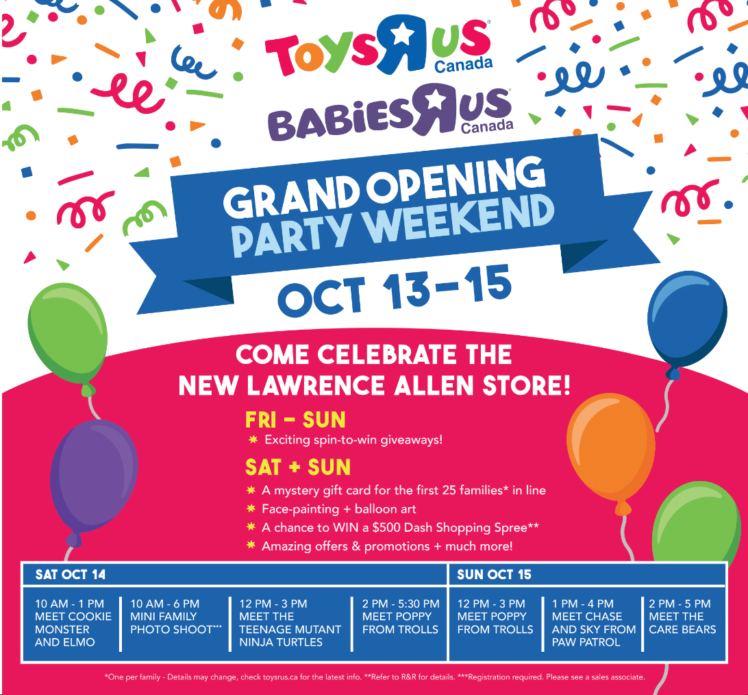 Toys r store us new flyer