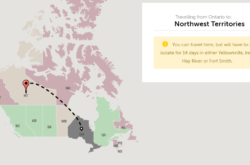 COVID-19 Interactive Travel Map: Canadian Travel & Tourism Website Lets You Know Where You Can Travel Now