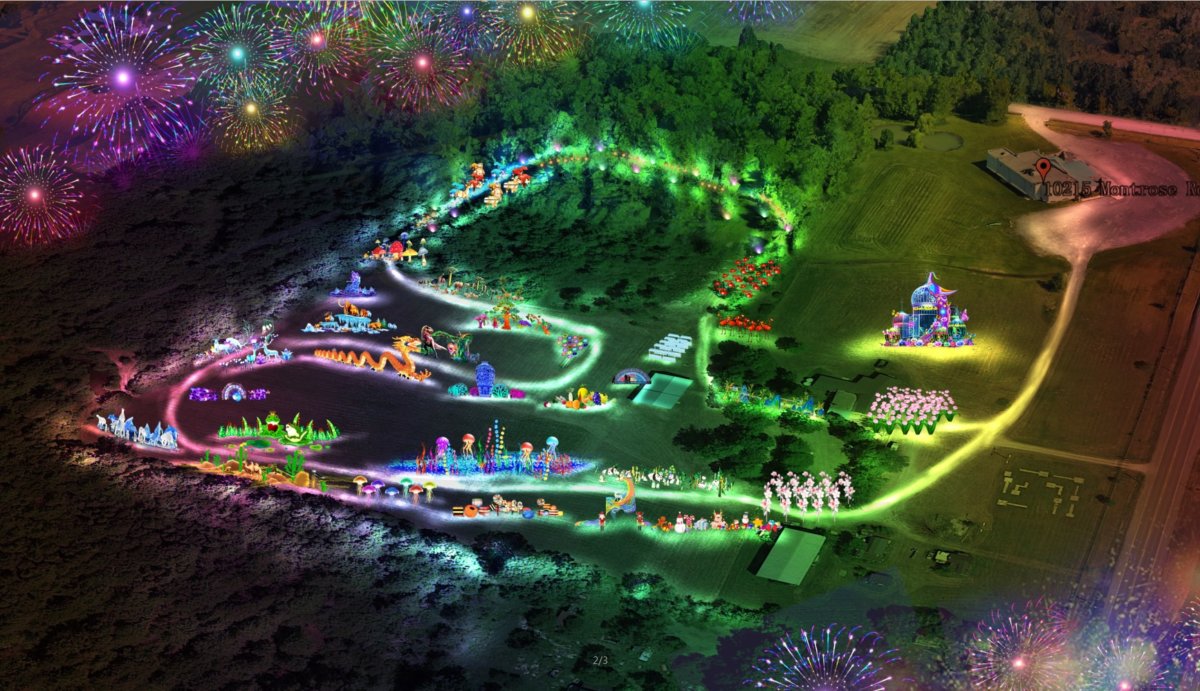 Seasky International Light Show - Spectacular Lantern and Light