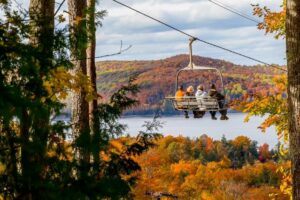 Sir Sam's Ski & Ride: Fall Colour Chairlift Rides, Scenic Hike & Lookout