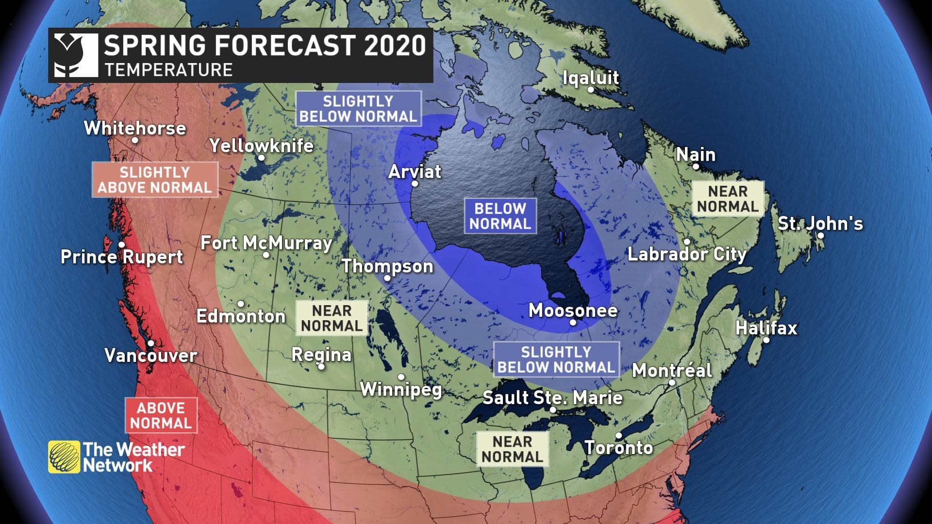 Weather Network Forecasts a Slow Start to Spring To Do Canada