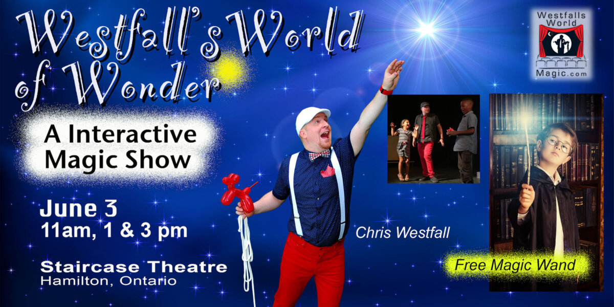 A Interactive Magic Show Staircase Theatre, 27 Dundurn Street North, Hamilton To Do Canada