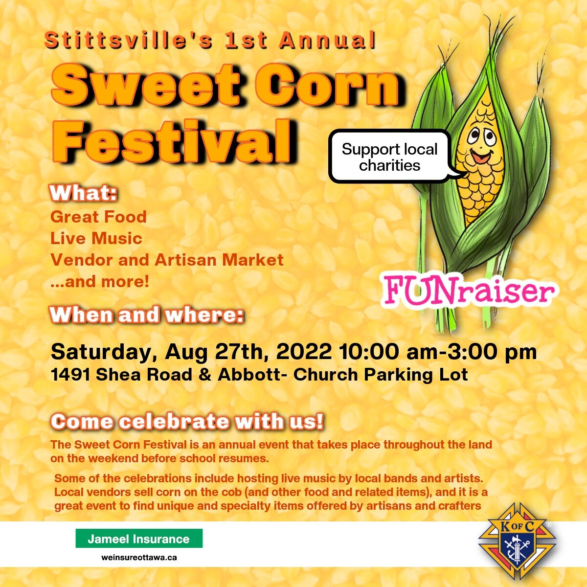 Sweet Corn Festival Flyers