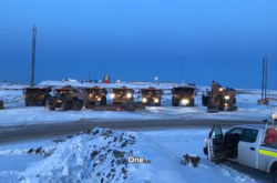 Suncor Salute: See Suncor Workers Paying Tribute to Essential Workers with Heavy Haulers