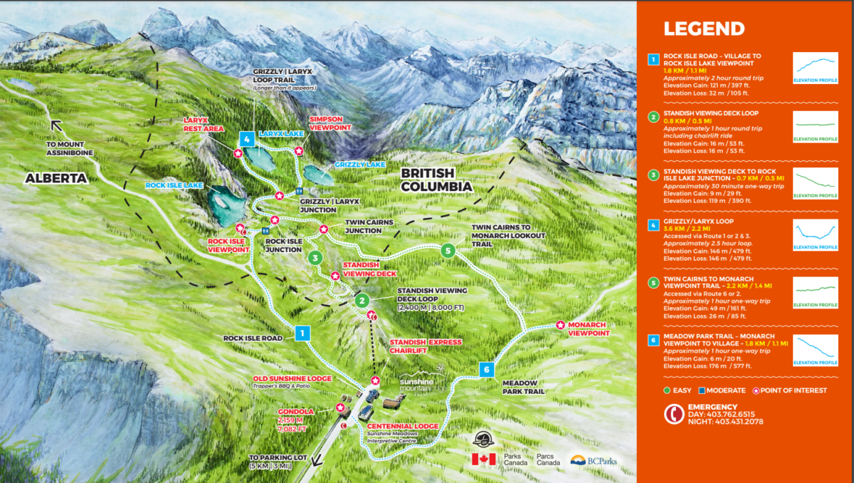 Sunshine Meadows Banff National Park