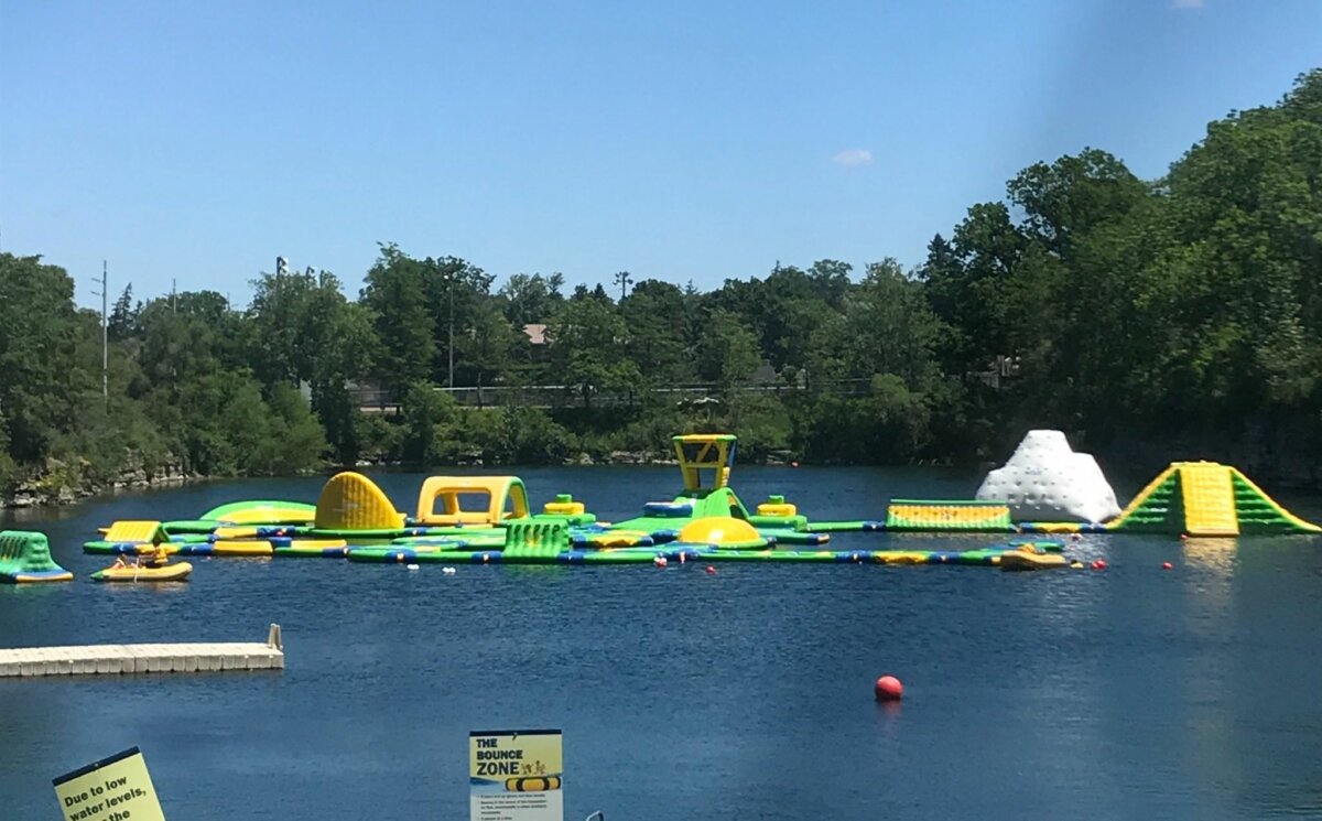 St. Marys Quarry Canada’s Largest Outdoor Freshwater Swimming Pool