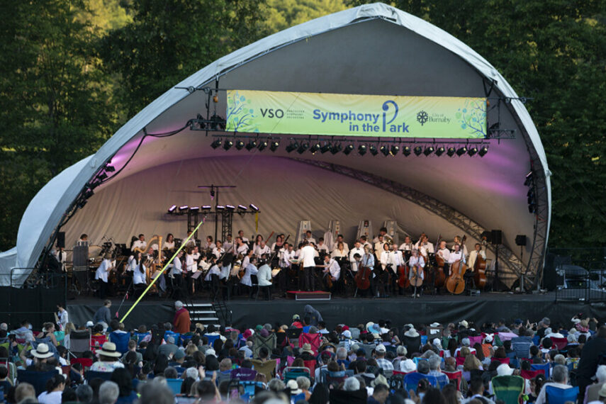 Symphony in the Park Deer Lake Park, 6450 Deer Lake Avenue, Burnaby