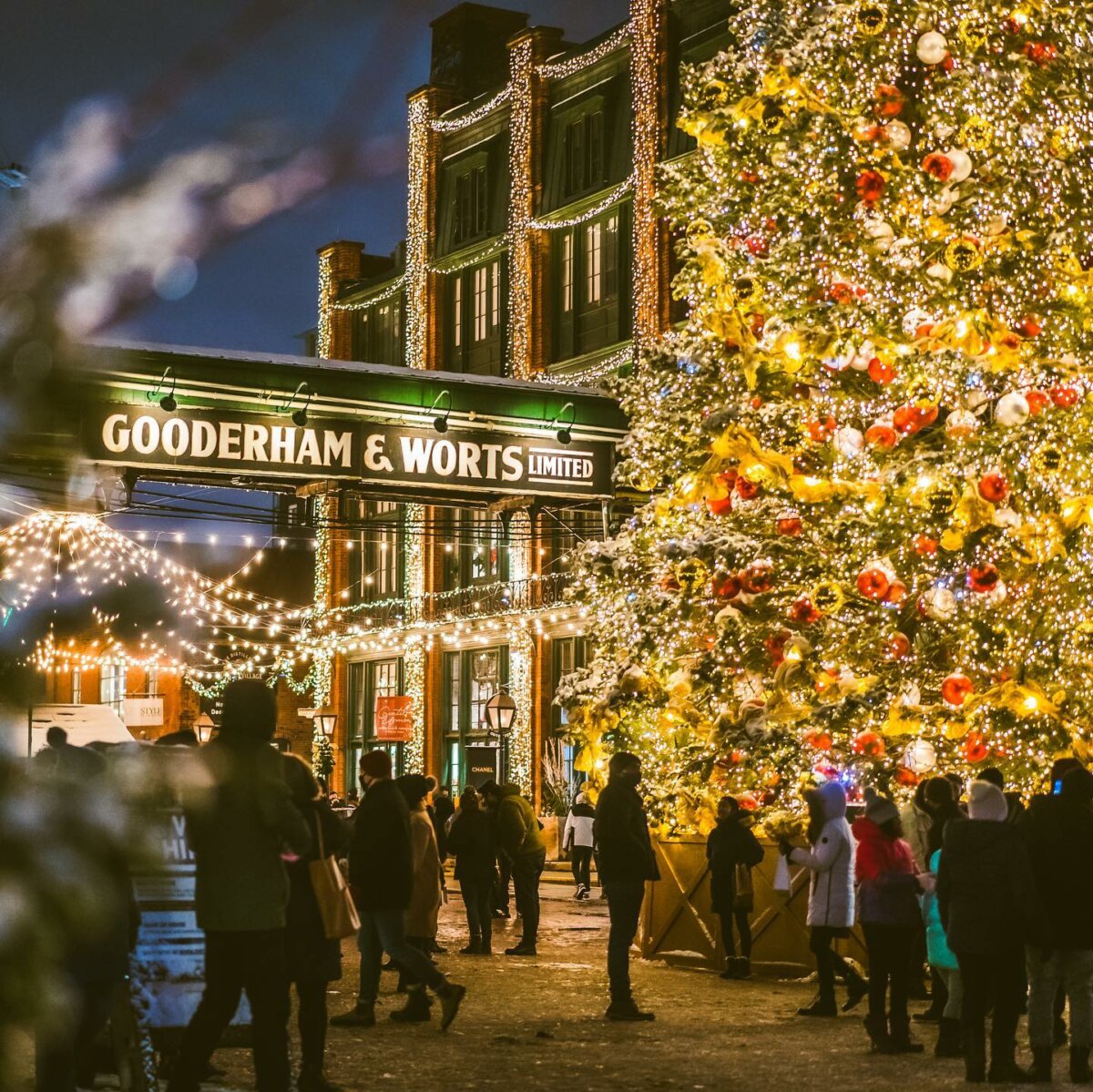 2023 Distillery Winter Village Opens on Nov. 16th Lighting Up 56foot