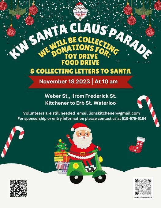 What to Know About This Saturday’s KitchenerWaterloo Santa Claus