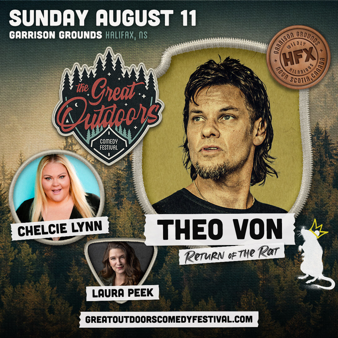Theo Von Added to Halifax’s Great Outdoors Comedy Fest Lineup