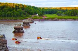 Where Rivers Run Backwards: Experience Thrilling Tidal Bore Rafting in Nova Scotia