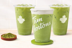Tim Hortons Adds Hot and Iced Matcha Lattes to Its Menu