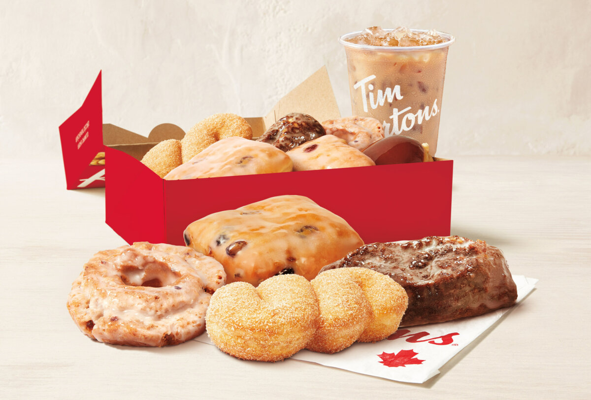 Tim Hortons Bringing Back Blueberry Sour Cream and the Sugar Twist