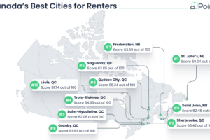 Best Canadian Cities for Renters in 2024: St. John's Top City; Whitby, Oshawa Best in Quality of Life