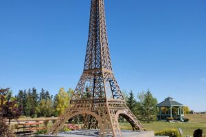 Visit Montmartre’s Eiffel Tower Park for a Parisian Adventure in Saskatchewan