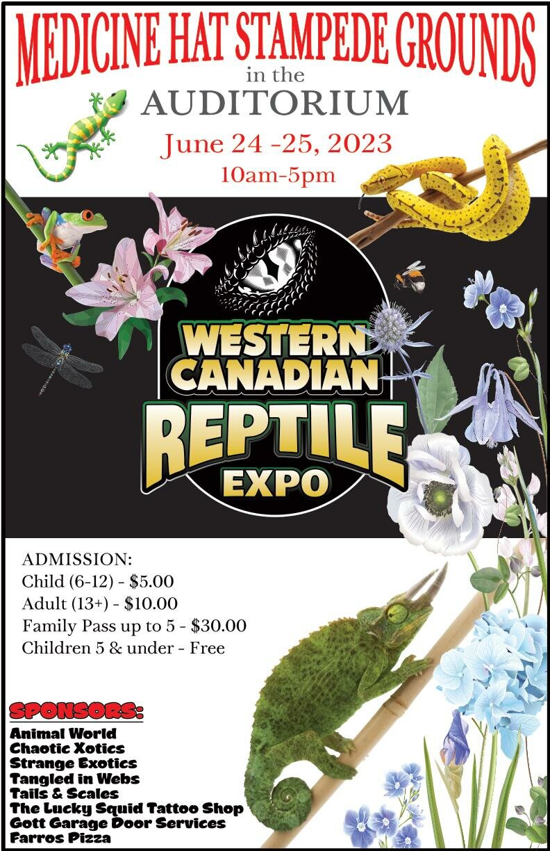 Western Canadian Reptile Expo Medicine Hat