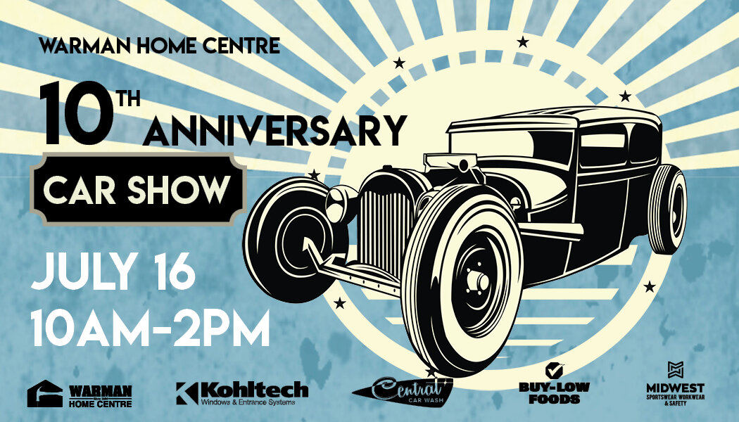 Warman Home Centre 10th Annual Car Show