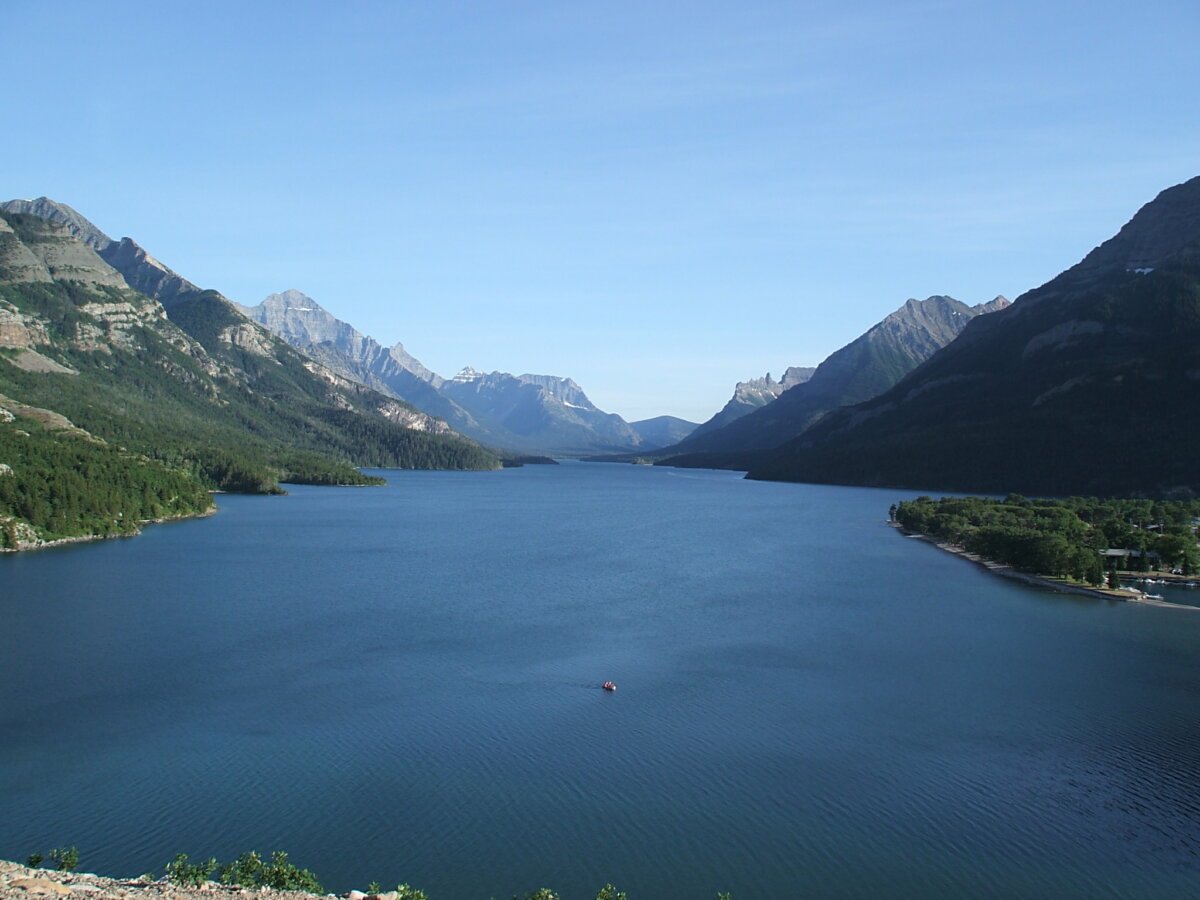 Goat Haunt Waterton Lakes and Glacier National Parks Open for Cross