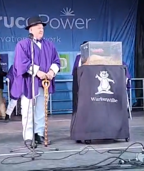 Ontario’s Wiarton Willie Predicts Early Spring