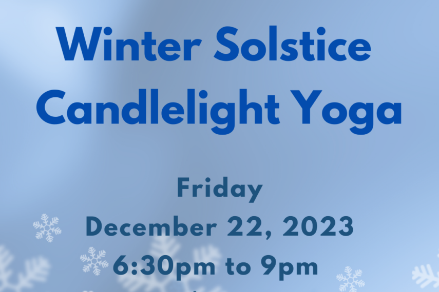 Winter Solstice Candlelight Yoga