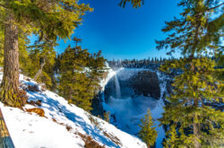 Winter Trip to Wells Gray Provincial Park: Explore a World of Frozen Waterfalls