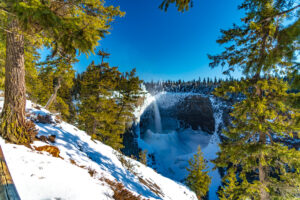 Winter Trip to Wells Gray Provincial Park: Explore a World of Frozen Waterfalls