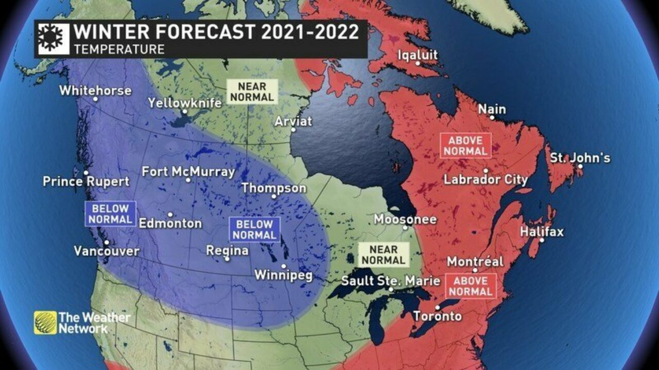 Weather For Christmas 2022 2021-2022 Winter Season: Weather Network Predicts A Stormy And Changeable  Season | To Do Canada
