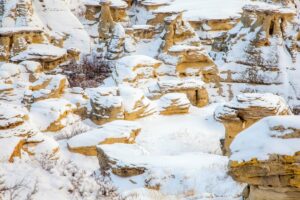 Winter Trip to Writing-on-Stone Provincial Park - Alberta’s Frosted Wonderland of Hoodoos