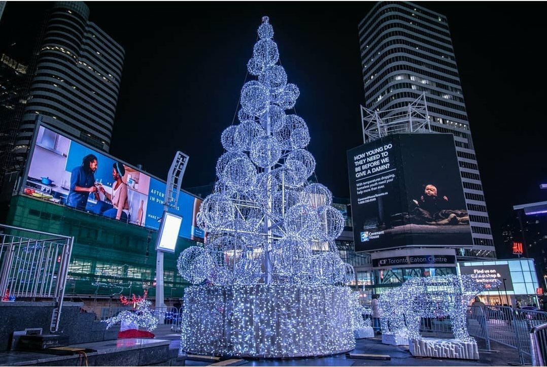 Holiday Lights at Downtown Yonge Downtown Yonge, Toronto To Do Canada