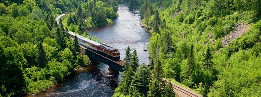 scenic train trips ontario