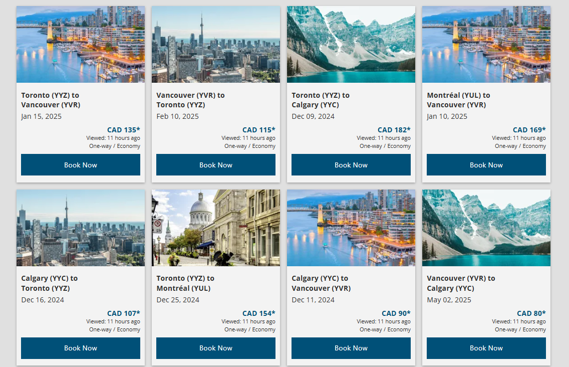 2024 Black Friday Ticket Deals By Canadian Airlines
