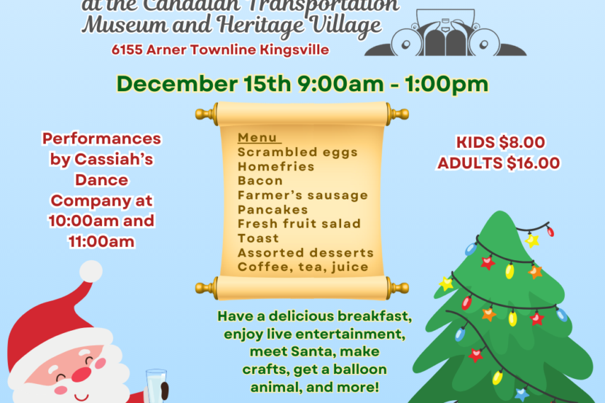 Breakfast with Santa